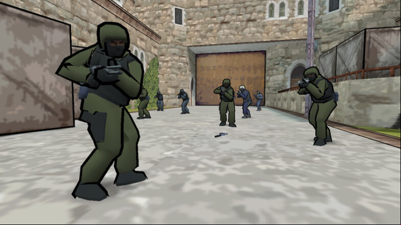  CS 1.6 Cartoon Build - A Cel-Shaded Experience