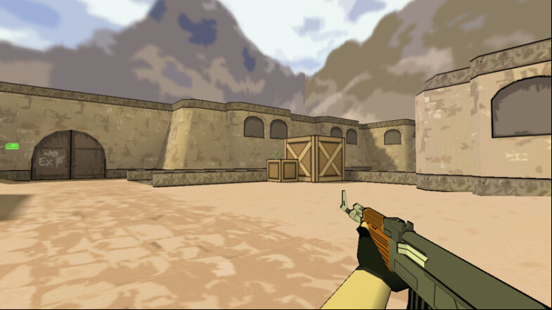  CS 1.6 Cartoon Build - A Cel-Shaded Experience