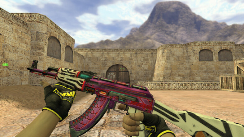  Counter-Strike 1.6 with NAVI HD Skins