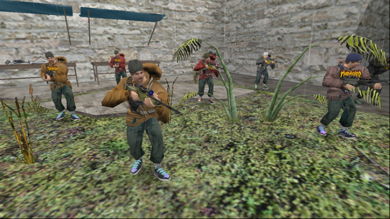  CS 1.6 Thrasher: Skateboarding Style in Counter-Strike